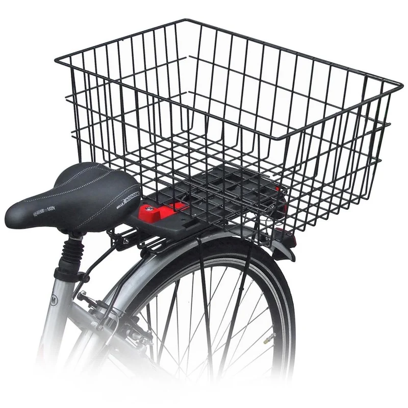 KLICKfix Hinterradkorb Maxi schwarz 36x52x22 cm