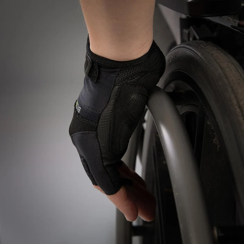 CHIBA BioXCell - Radhandschuhe kurz, schwarz, S, Gelpolster & BioXCell-Protektionssystem