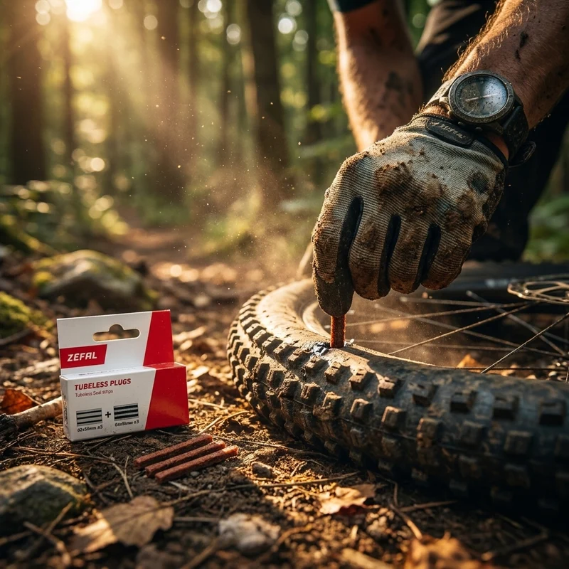 Zéfal Tubeless Plugs (3 x 2mm + 3 x 4mm) - schnelle Pannenreparatur für Tubeless-Reifen