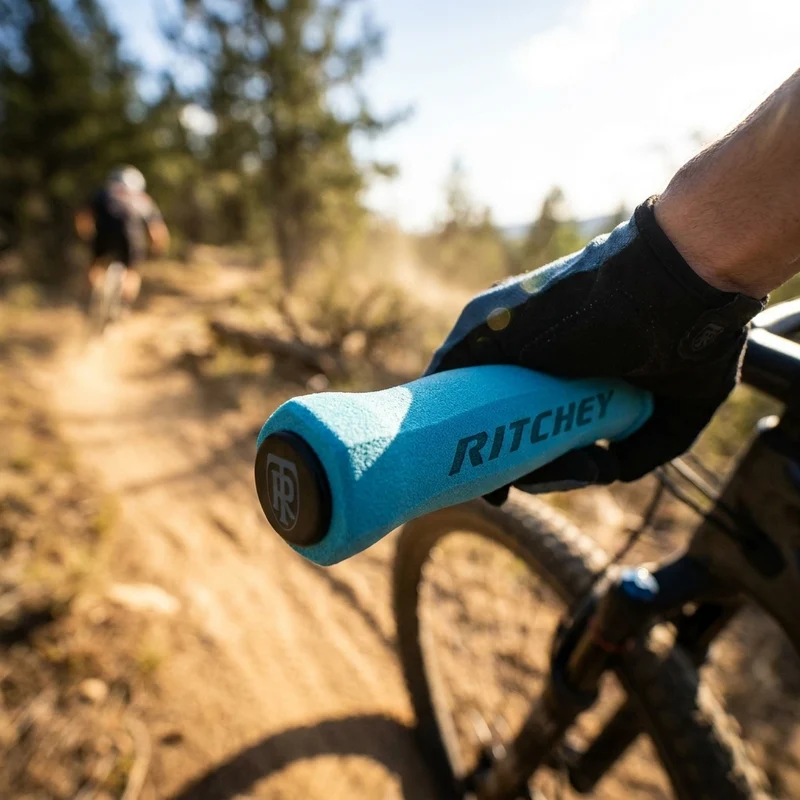 Ritchey WCS Truegrip Griff 130/31.2-34.5mm Himmelblau