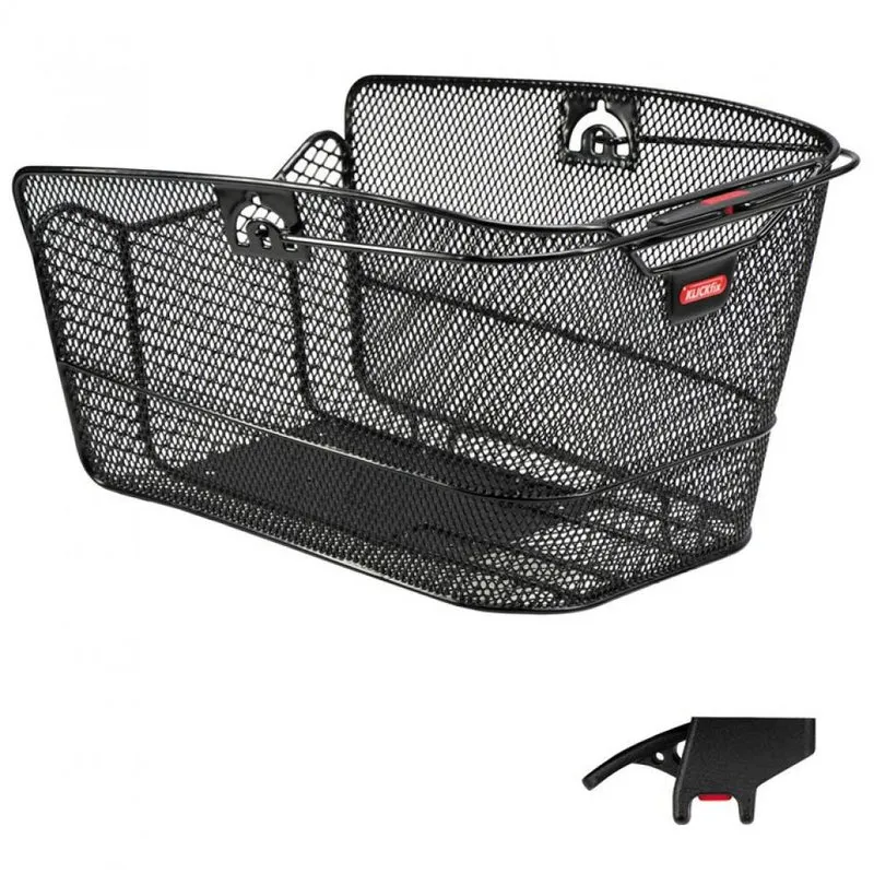 KLICKfix Hinterradkorb City-Max mit KorbKlip 41x30x24,5 cm
