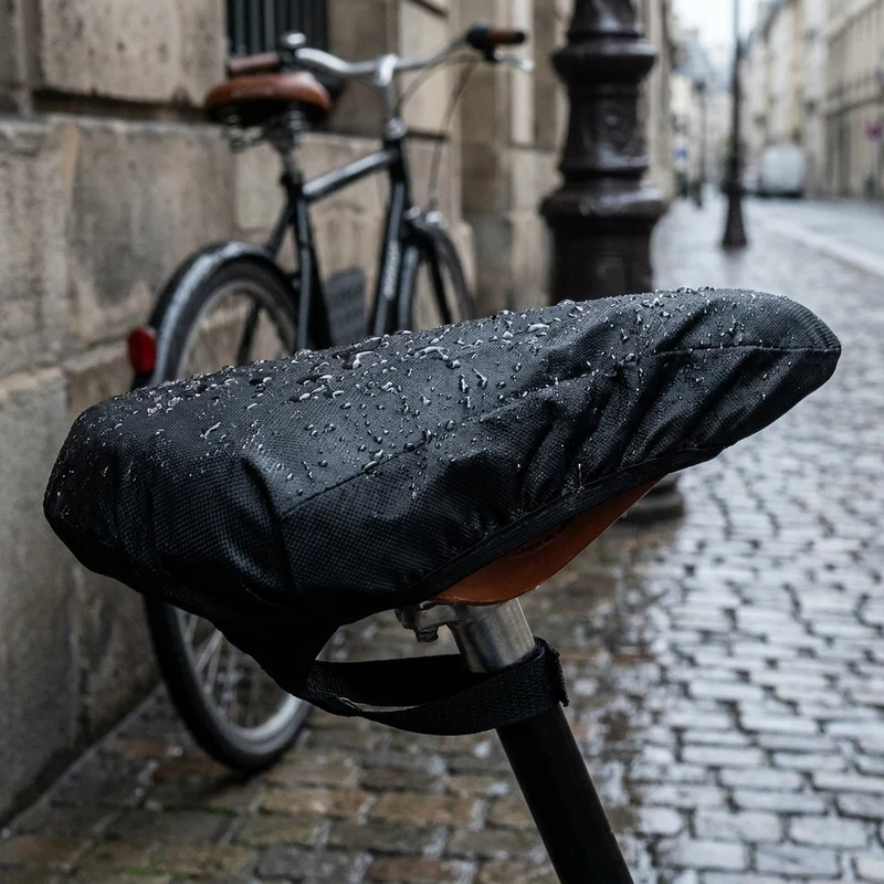 Hock Regenschutzhaube für Fahrradsättel schwarz