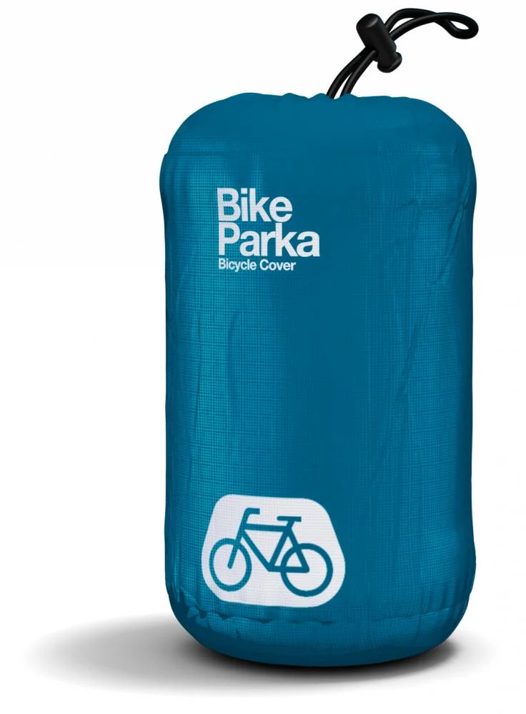 BikeParka Fahrradabdeckung STASH Blue Blue - zuverlässiger Wetterschutz für Ihr Fahrrad