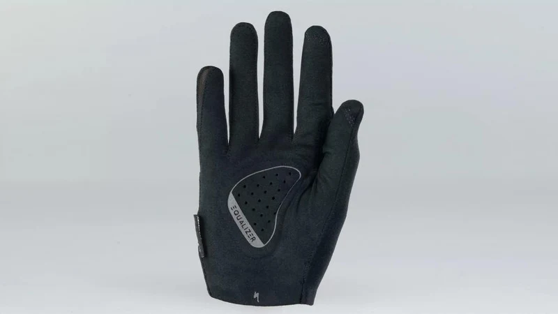 Specialized BG GRAIL Handschuh LF BLK S BLACK - ergonomischer MTB Langfinger Handschuh S - Bekleidung