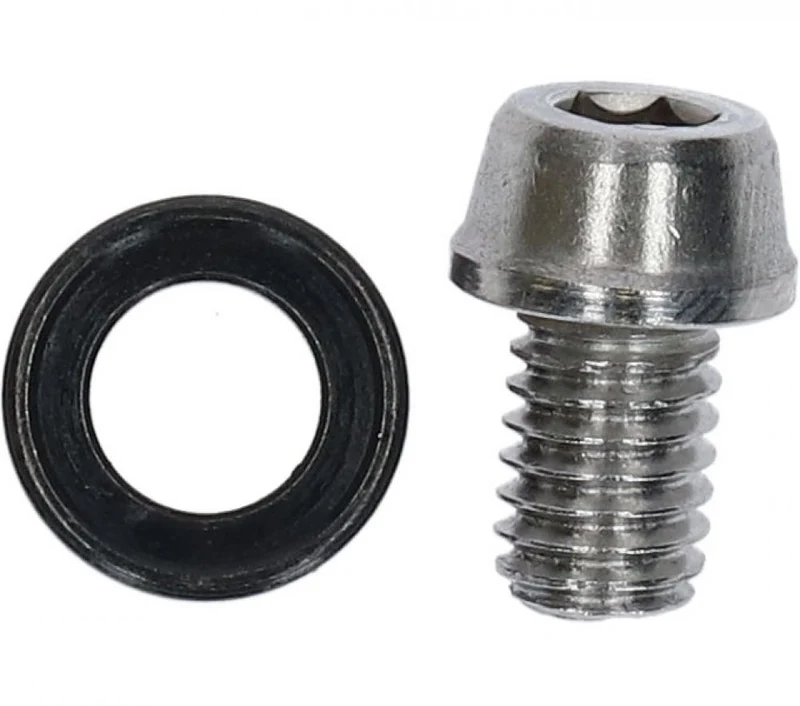 SHIMANO KABEL-BEFESTIGUNGSSCHRAUBE MIT GEGENPLATTE BR-R8010-R - Ersatzteil, ca. 6 g