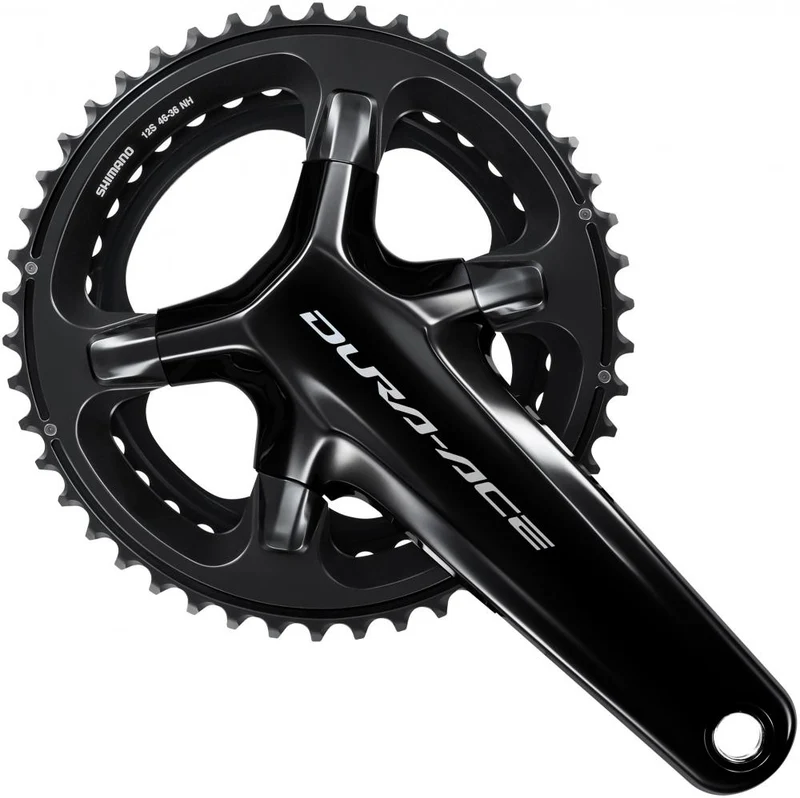SHIMANO Kurbelgarnitur DURA-ACE FC-R9200 Kurbelgarnitur - 177, 5 mm, 46-36 Zähne, 36 Zähne