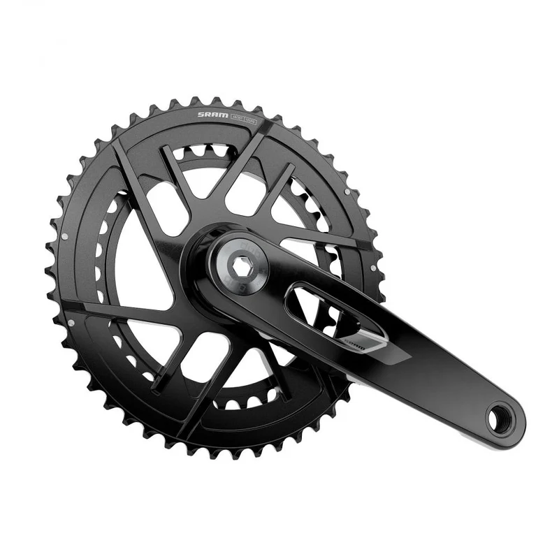 SRAM Kurbelgarnitur Rival E1 165 mm 46-33T - leichte - steife Rennrad-Performance