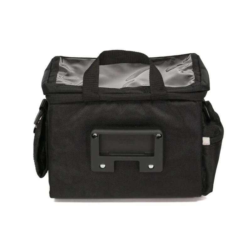 Haberland Lenkertasche 8l Max schwarz - geräumige Lenkertasche für Alltag und Tour