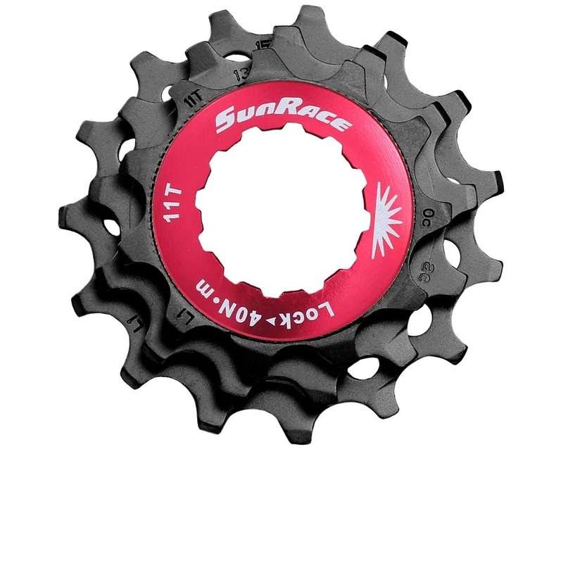 SunRace Service Part 11fach schwarz Lockring + 11-13-15 - Ersatzteil