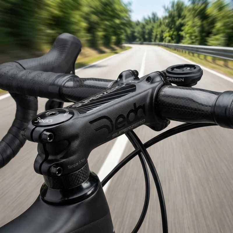 Deda Vorbau Superzero 130 mm polish on black