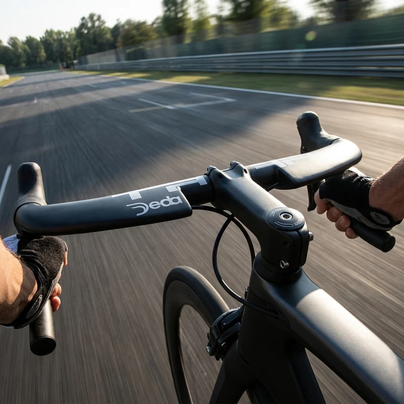 Deda Tribar DCR Carbon Lenker 42 cm - Aerodynamischer Basislenker für Zeitfahren