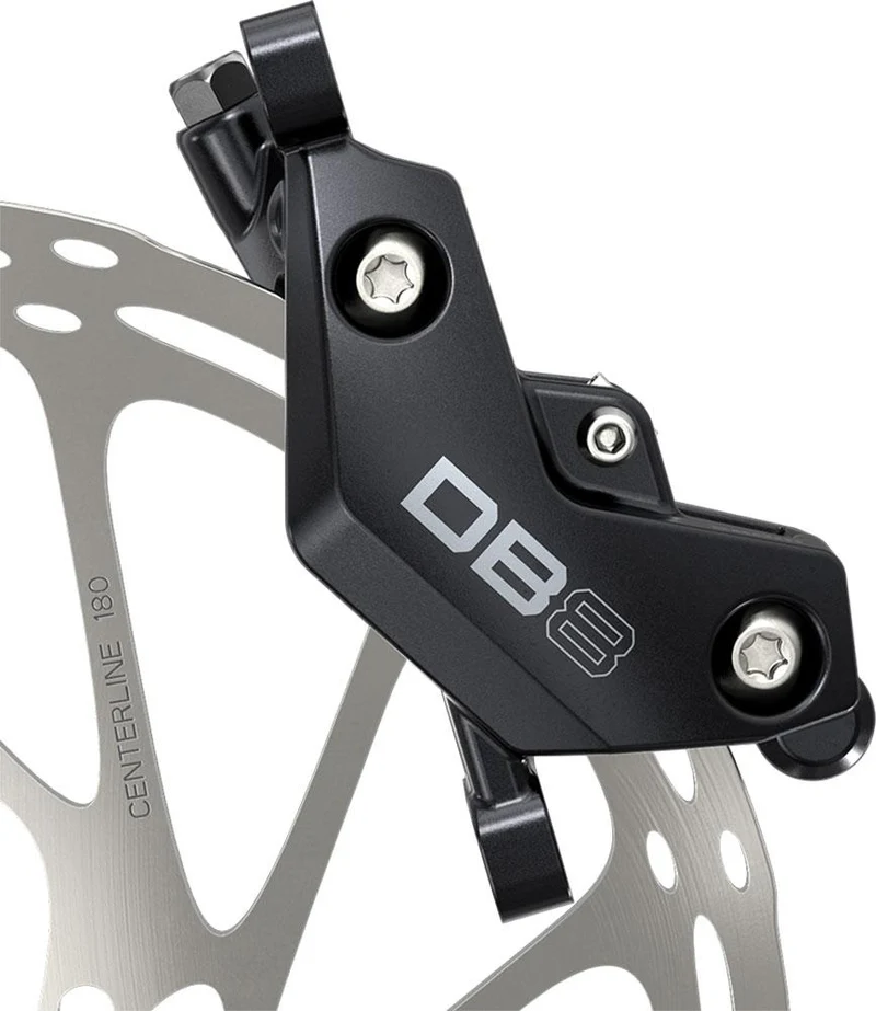 SRAM DB8 Stealth Hinterradbremse - robuste Mineralöl-Scheibenbremse mit Code-Power