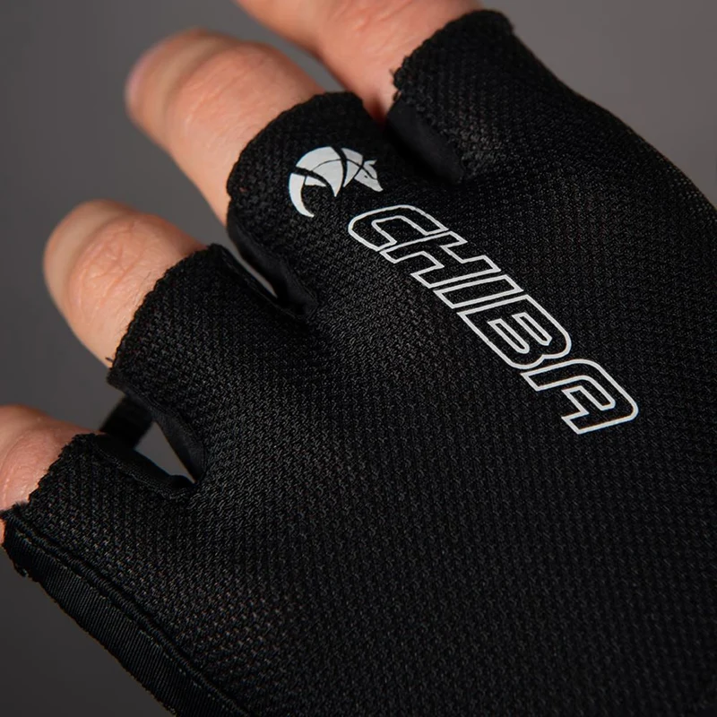 CHIBA BioXCell Air - Radhandschuhe kurz, schwarz, XL