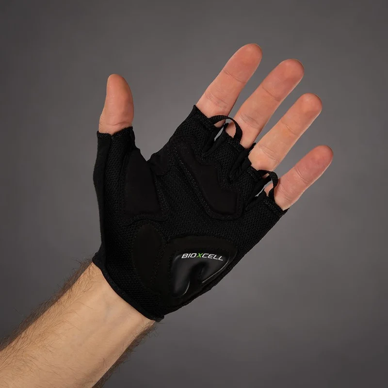 CHIBA BioXCell Air - Radhandschuhe kurz, schwarz, XL