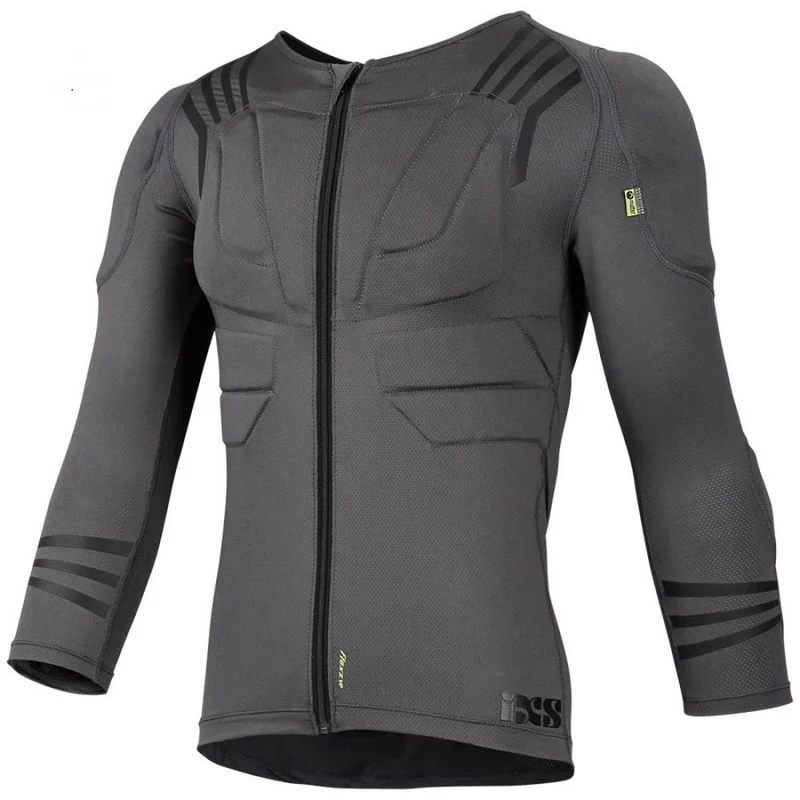 IXS Sports Division iXS Trigger upper body protective S/M grey - leichter Oberkörperprotektor mit Xmatter-Schutz