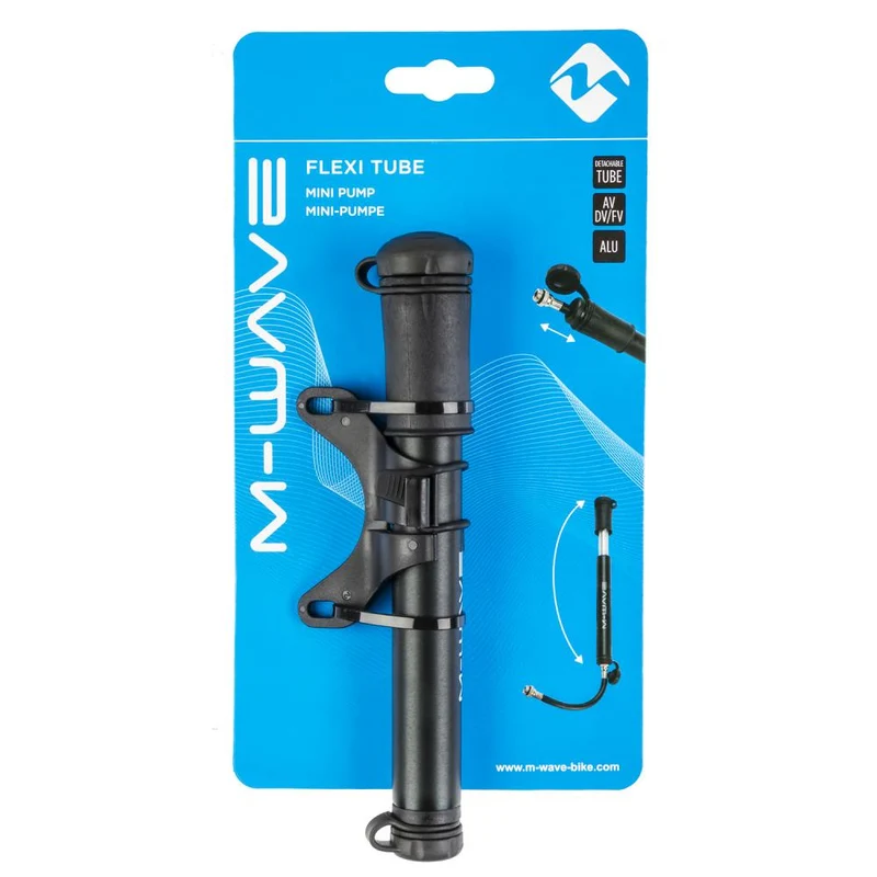 M-WAVE Flexi Tube Minipumpe Aluminium für AV, DV und FV