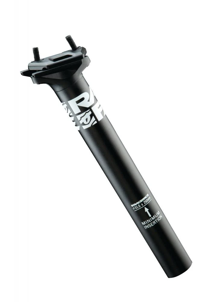Race Face Chester Sattelstütze 31.6mm, 400mm, black - robuste, zeitgemäße Lösung für Trail & All-Mountain
