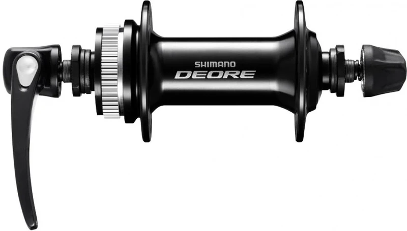 SHIMANO Vorderradnabe DEORE HB-M6000 Center-Lock Schnellspanner Vorderradnabe - für Scheibenbremse 36 Loch