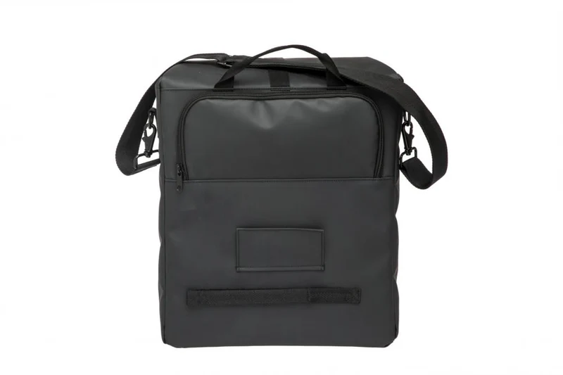 New Looxs Radtasche Odense Single Black Black - geräumige Fahrradtasche für Alltag & E-Bike