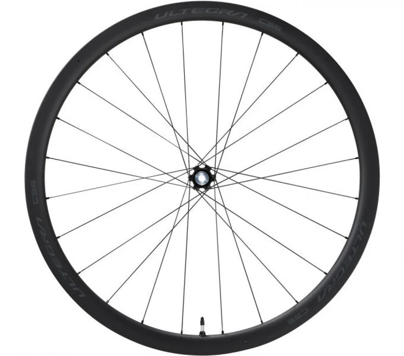 SHIMANO Vorderrad ULTEGRA WH-R8170 C36 TL Laufrad - Rennrad Vorderrad 28" 24 Loch Center-Lock 100x12 mm