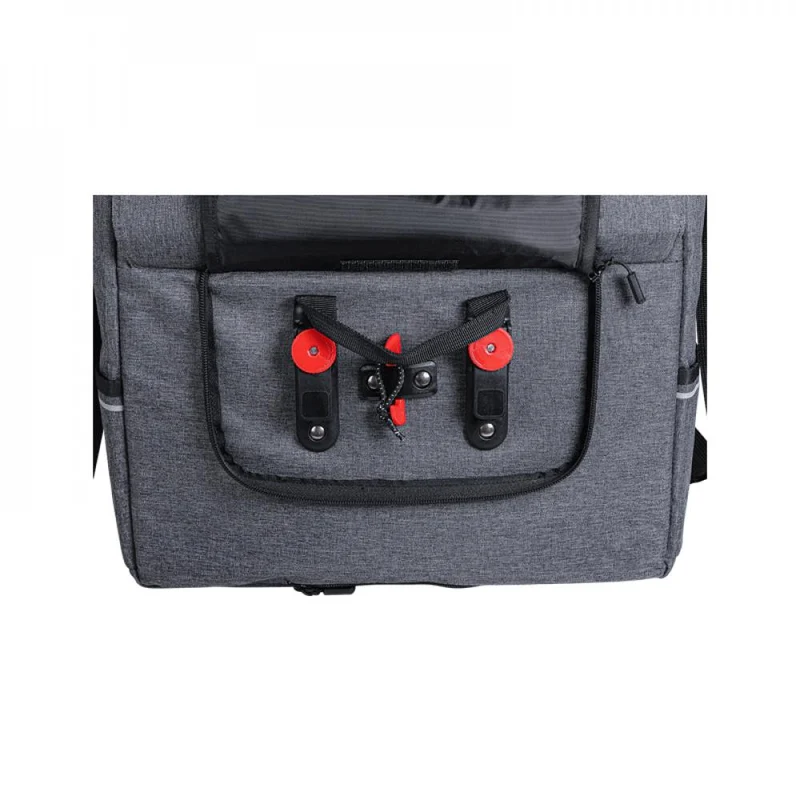 Zefal Gepäckträgertasche Urban Messenger grau 35x30x13cm 11l