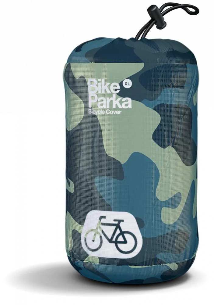 BikeParka Fahrradabdeckung XL Camo - robuste XL Fahrradgarage für optimalen Wetterschutz