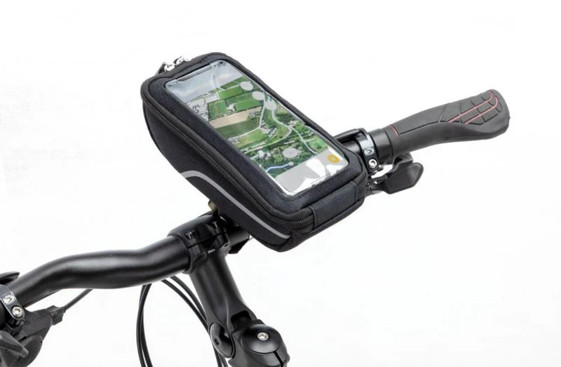 New Looxs Handytasche Sports KF Black Klickfix 8x16 cm Black - sicherer Smartphone-Schutz am Lenker