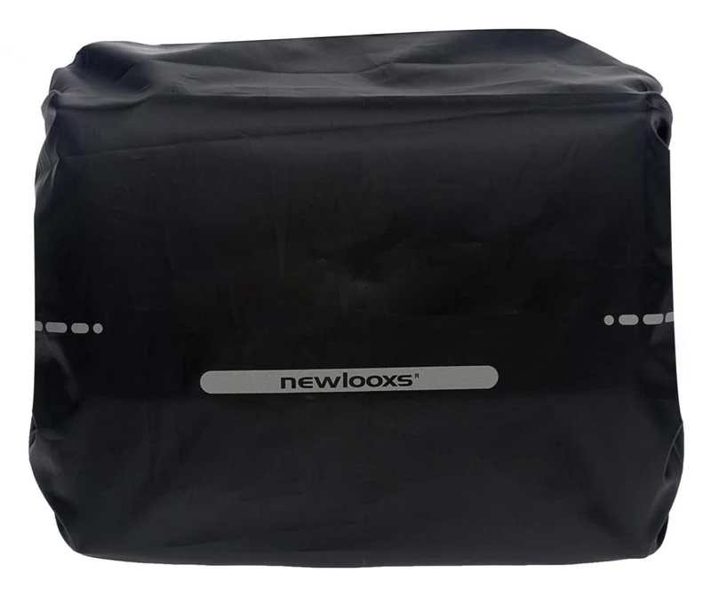 New Looxs Regenüberzug Single Basic Black (Einzeltasche) Black - zuverlässiger Regenschutz
