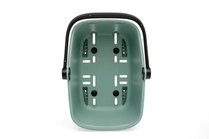 New Looxs Fahrradkorb Clipper MIK Green - stabiler Gepäckträgerkorb mit Klicksystem