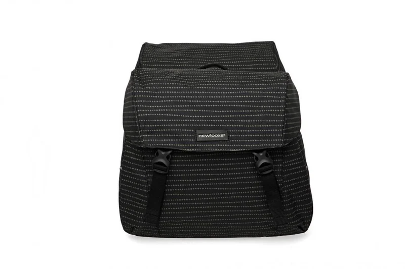 New Looxs Radtasche Joli Double Nomi MIK 2x20L Black - großzügige, wasserdichte Doppelpacktasche