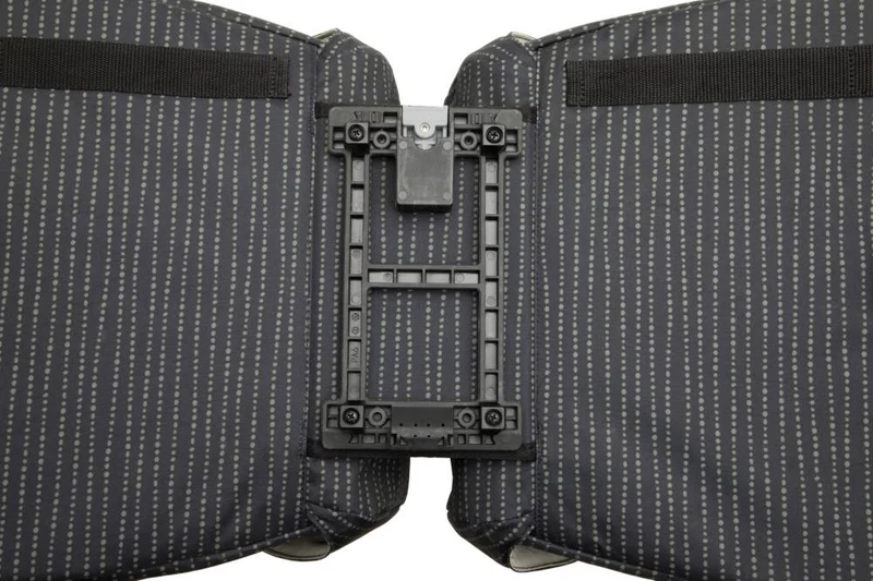 New Looxs Radtasche Joli Double Nomi MIK 2x20L Black - großzügige, wasserdichte Doppelpacktasche