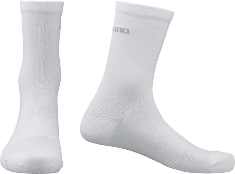 SHIMANO PERFORMANCE SOCKS WHITE Gr. 39-42 WHITE - atmungsaktive Radsocken