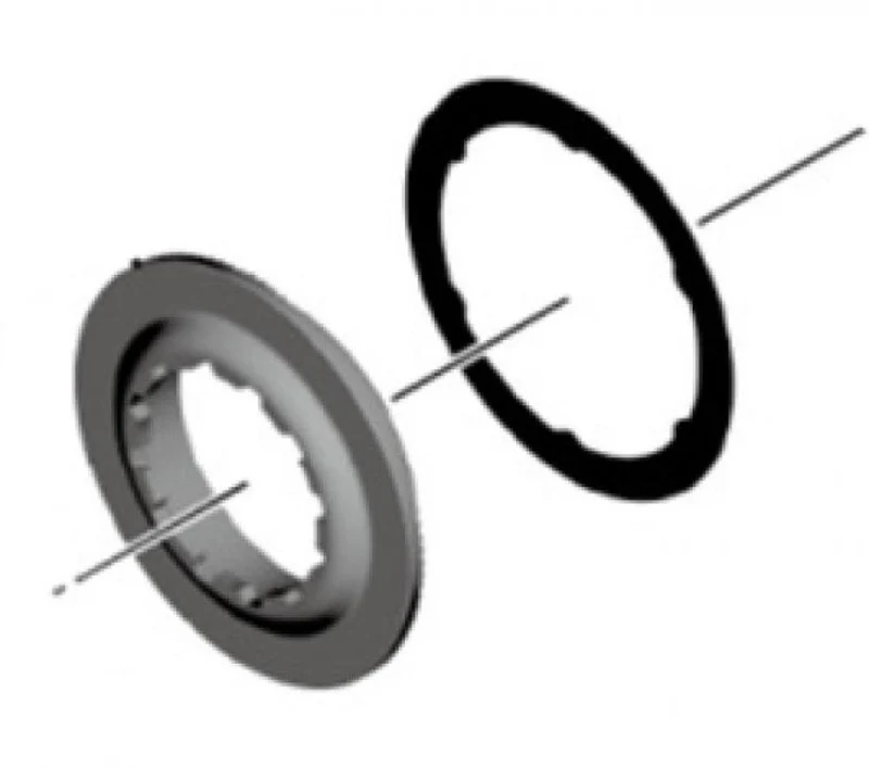 SHIMANO VERSCHLUSSRING M. U-SCHEIBE F. - Größe M, ca. 19 g, Radsport-Zubehör