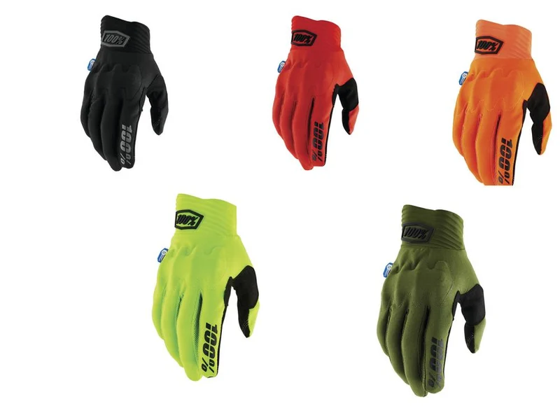 100% Cognito Smart Shock Gloves XL Army Green / Black - maximaler Schutz & Grip