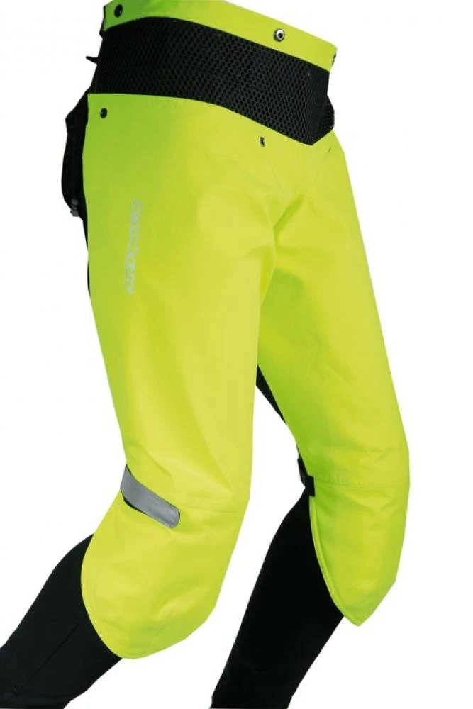Rainlegs Beinschützer gelb Größe M - für Körpergröße 165-175 cm, wasserabweisend, atmungsaktiv, ultraleicht, effektiver Regenschutz für Beine