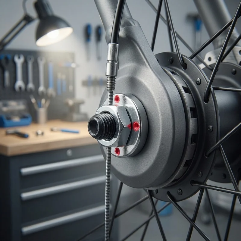 SHIMANO Befestigungsschraube Innenseil BR-IM45-R HR - für Rollenbremse BR-IM45-R hinten