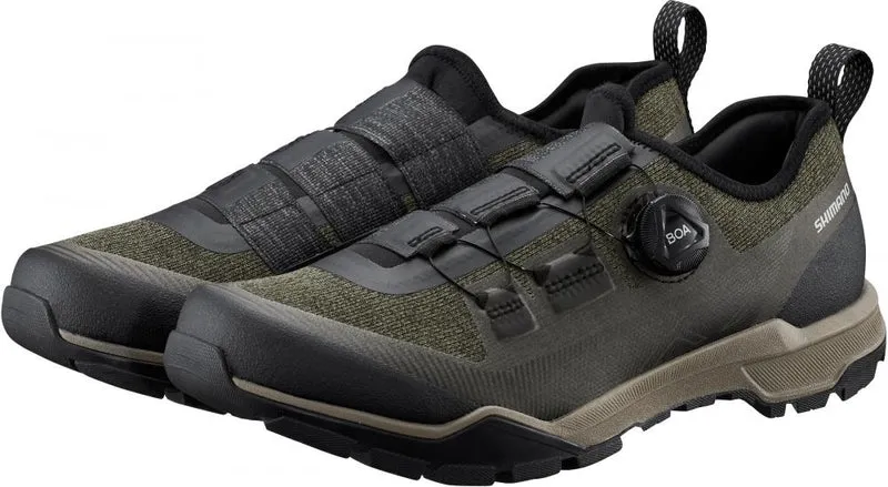 SHIMANO EX700 Fahrradschuhe - Herren/Damen Touring SPD, Größe 39, Grün