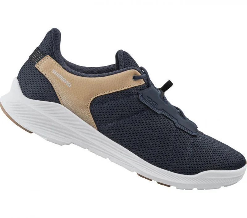 SHIMANO Fahrradschuhe EX300 - Herren/Damen Touring SPD, Größe 43, Blau