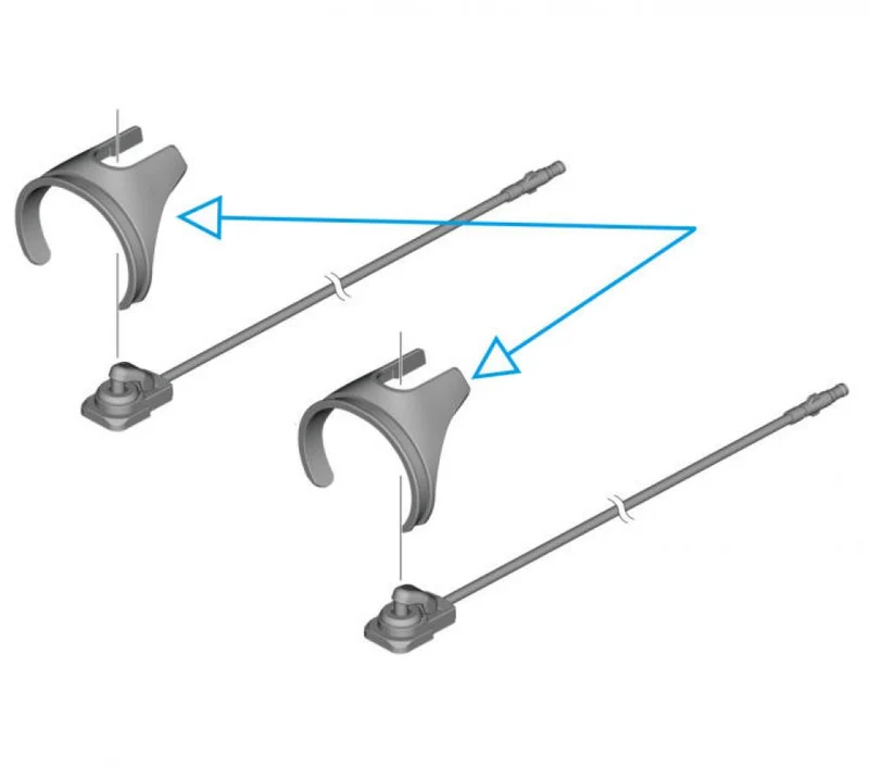 SHIMANO Band SW-RS801 Durchmesser 31,8mm - 31,, 8mm
