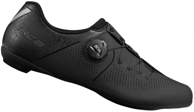 SHIMANO Fahrradschuhe RC302W Damen Road SPD-SL Fahrradschuhe Größe 37 Schwarz