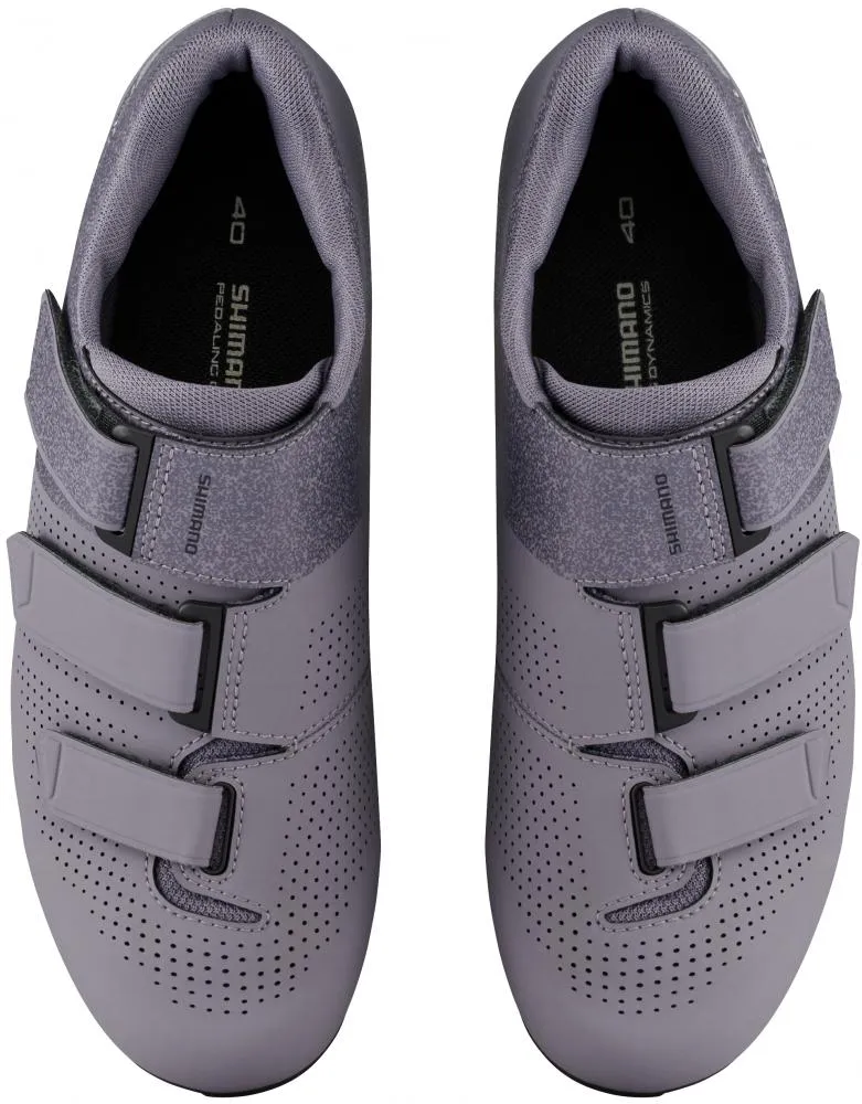 SHIMANO Fahrradschuhe RC102W Damen Road SPD-SL Größe 40 Lila Fahrradschuhe