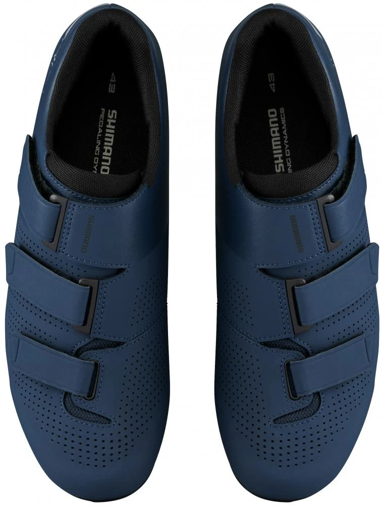 SHIMANO Fahrradschuhe RC102 Herren/Damen Road SPD-SL 42 ? Rennradschuhe, Blau