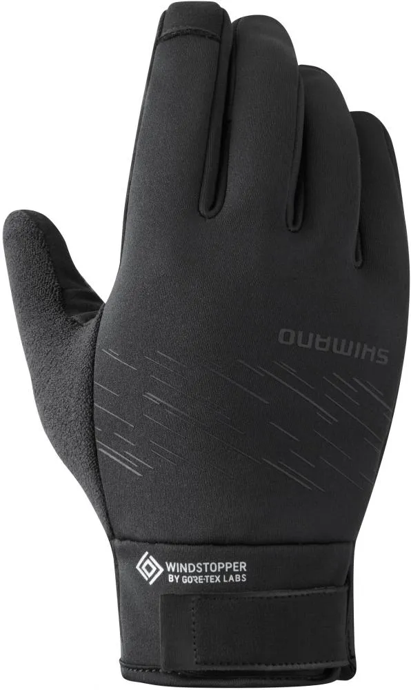 SHIMANO W's Windstopper Insulated Gloves Black Handschuhe