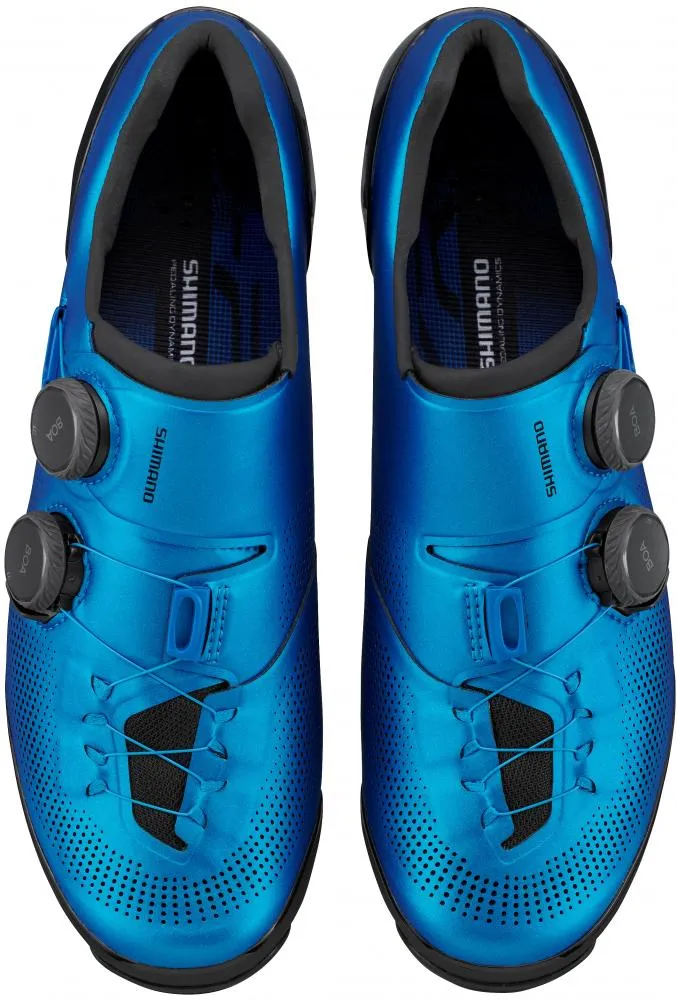 SHIMANO Fahrradschuhe XC903 Herren/Damen MTB SPD Größe 42 Blau