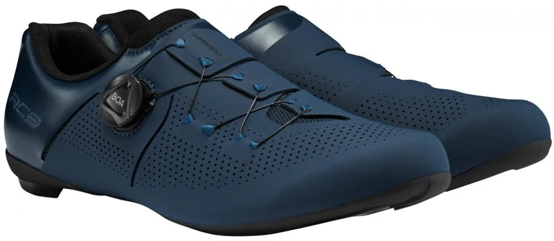 SHIMANO Fahrradschuhe RC302 Herren/Damen Road SPD-SL Fahrradschuhe Größe 48 Blau
