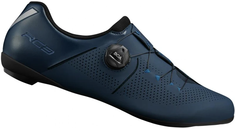 SHIMANO Fahrradschuhe RC302 Herren/Damen Road SPD-SL Fahrradschuhe Größe 48 Blau