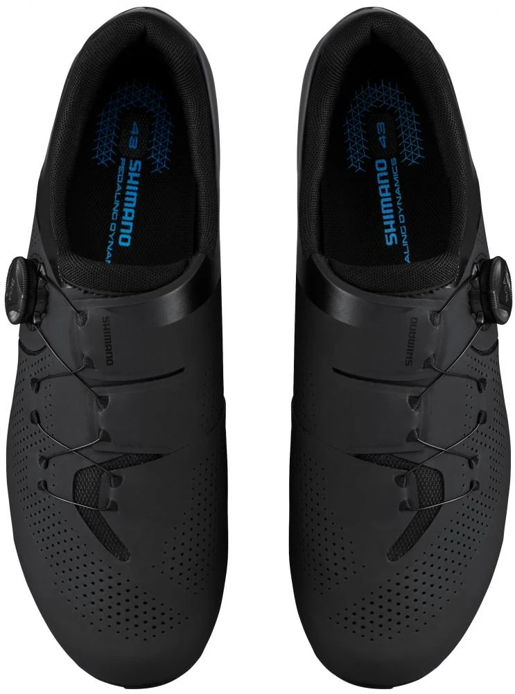 SHIMANO Fahrradschuhe RC302 Herren/Damen Road SPD-SL Größe 39 Schwarz