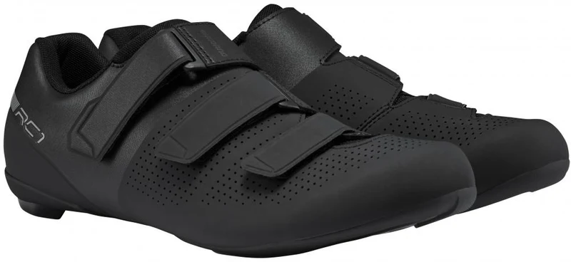 SHIMANO Fahrradschuhe RC102 Herren Damen Road SPD-SL Fahrradschuhe Größe 42 Schwarz