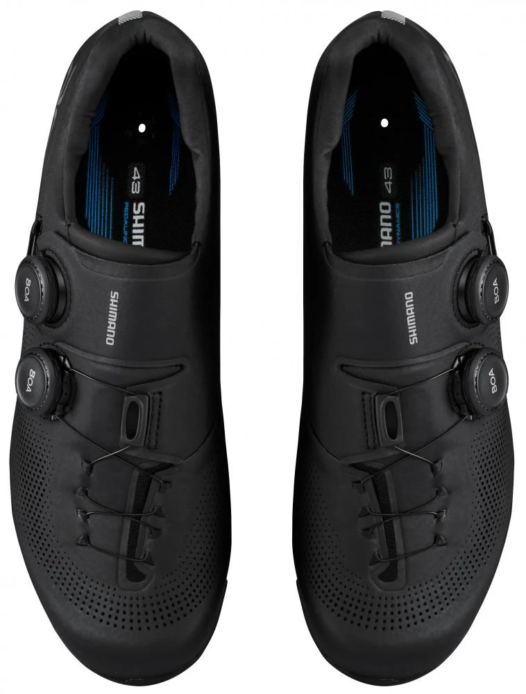 SHIMANO Fahrradschuhe RC703W Damen Road SPD-SL Fahrradschuhe 43 Schwarz