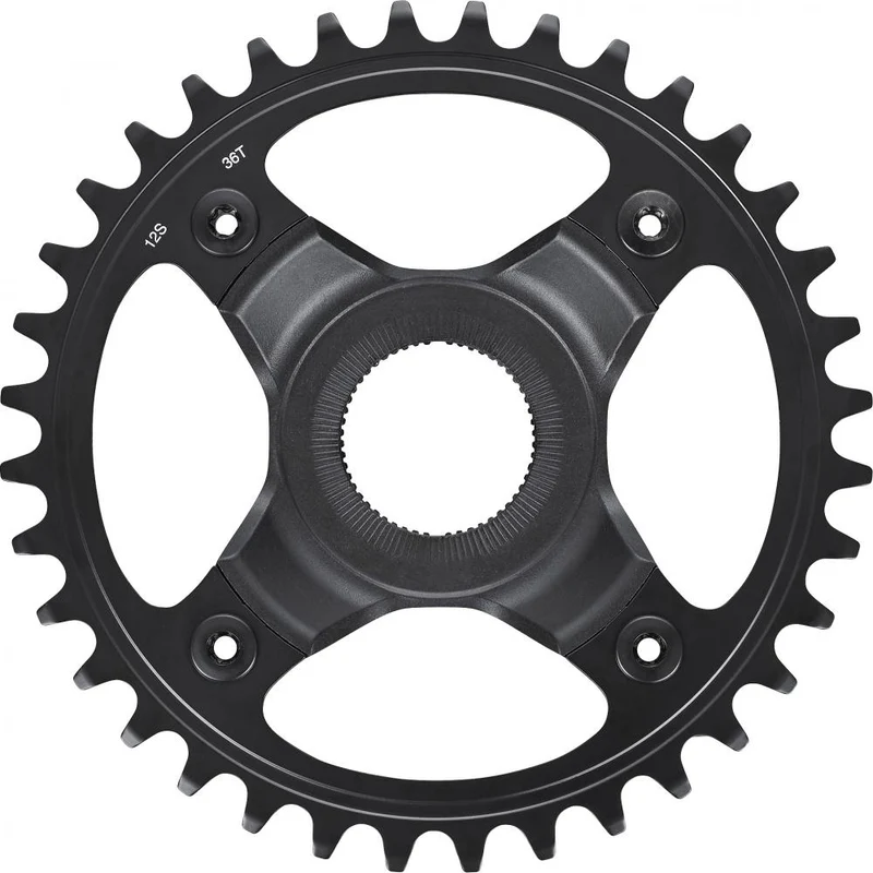 SHIMANO Kettenblatt SM-CRE70 36Z für E-Bike Systems - effizienter Antrieb ohne KSR